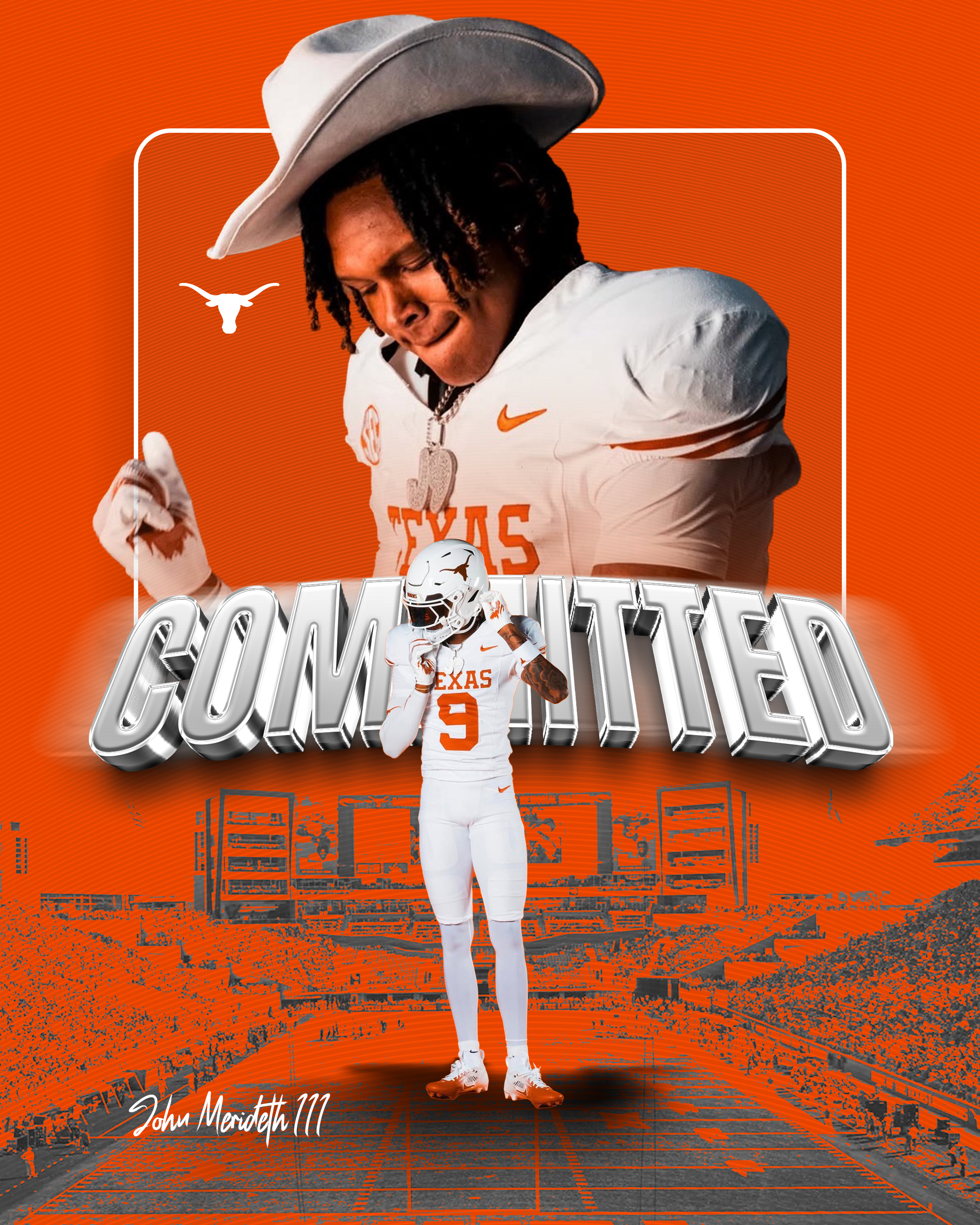 Five-star cornerback John Meredith III commits to Texas Longhorns