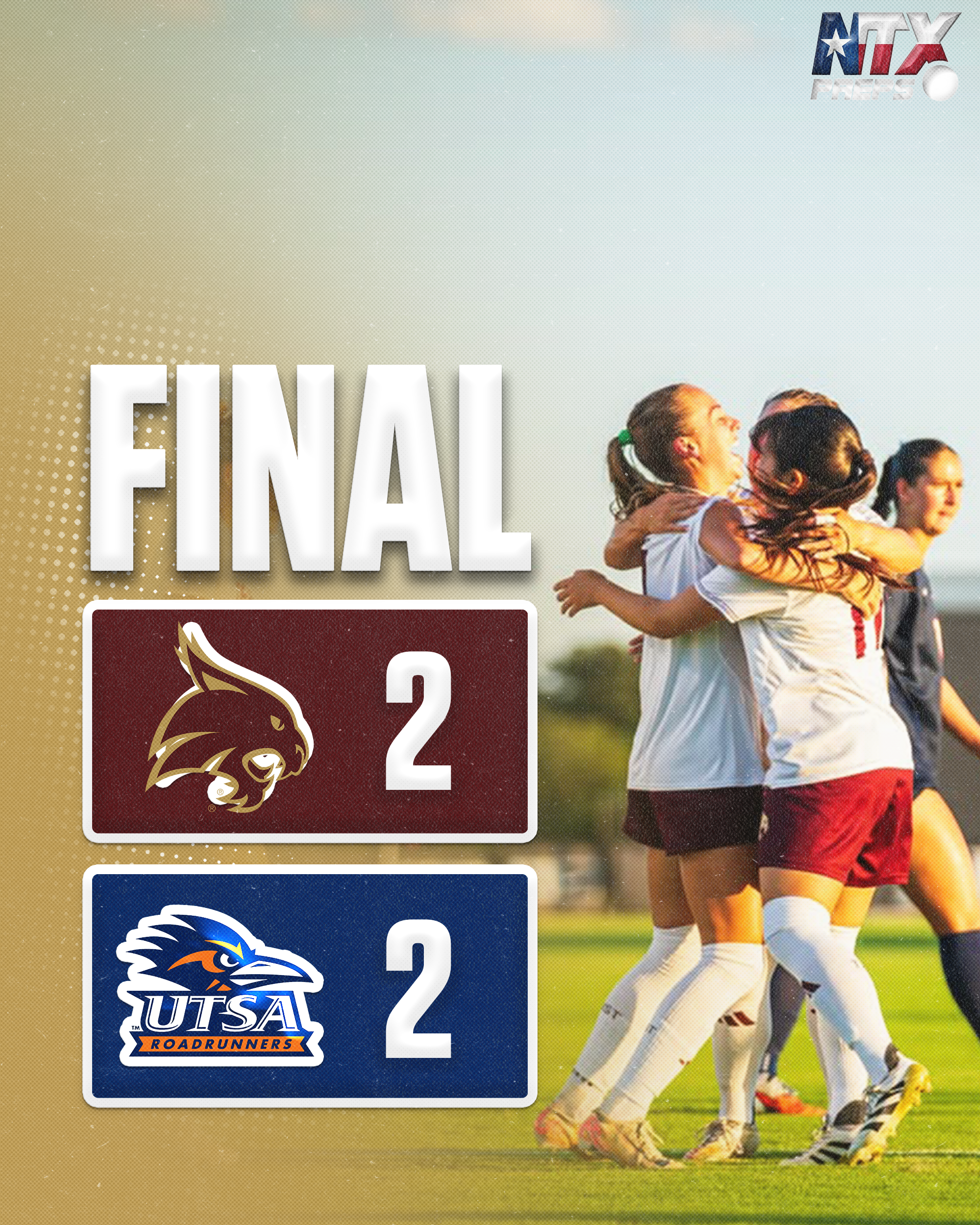 Texas State Opens Pac-12 Era With 2-2 Draw Against UTSA