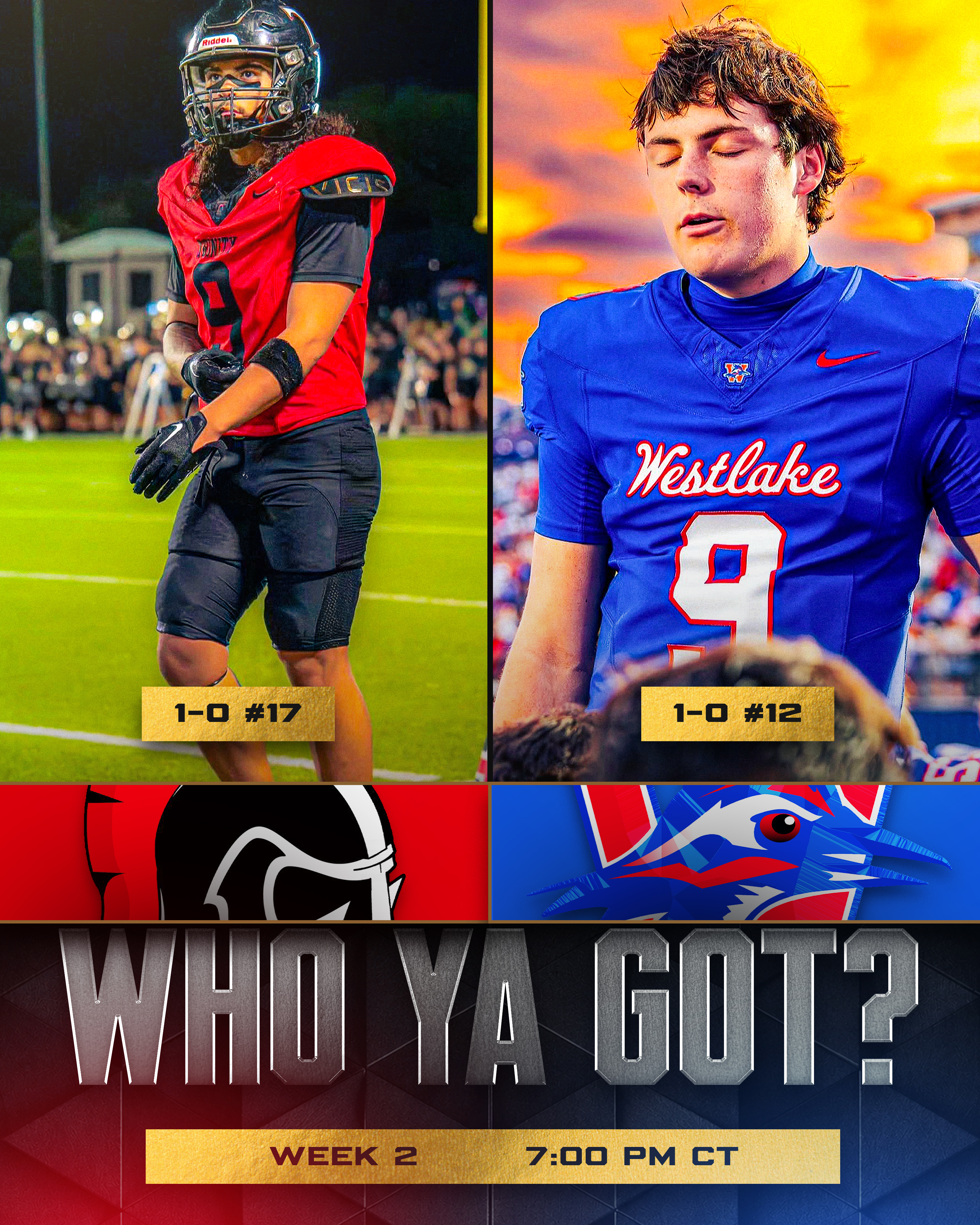 Two Historic Texas Powers Meet Again: Trinity vs. Westlake