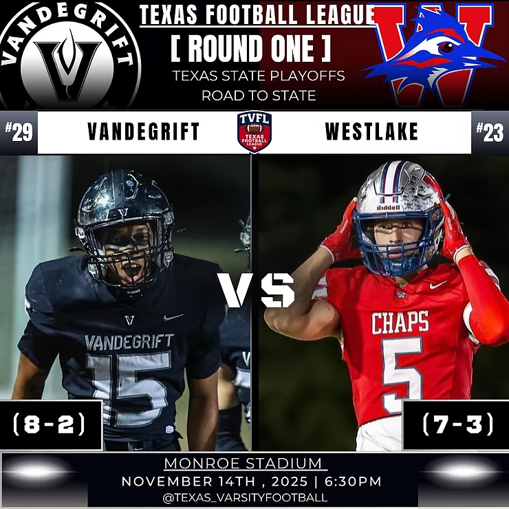 #23 Westlake vs Vandegrift Football Preview